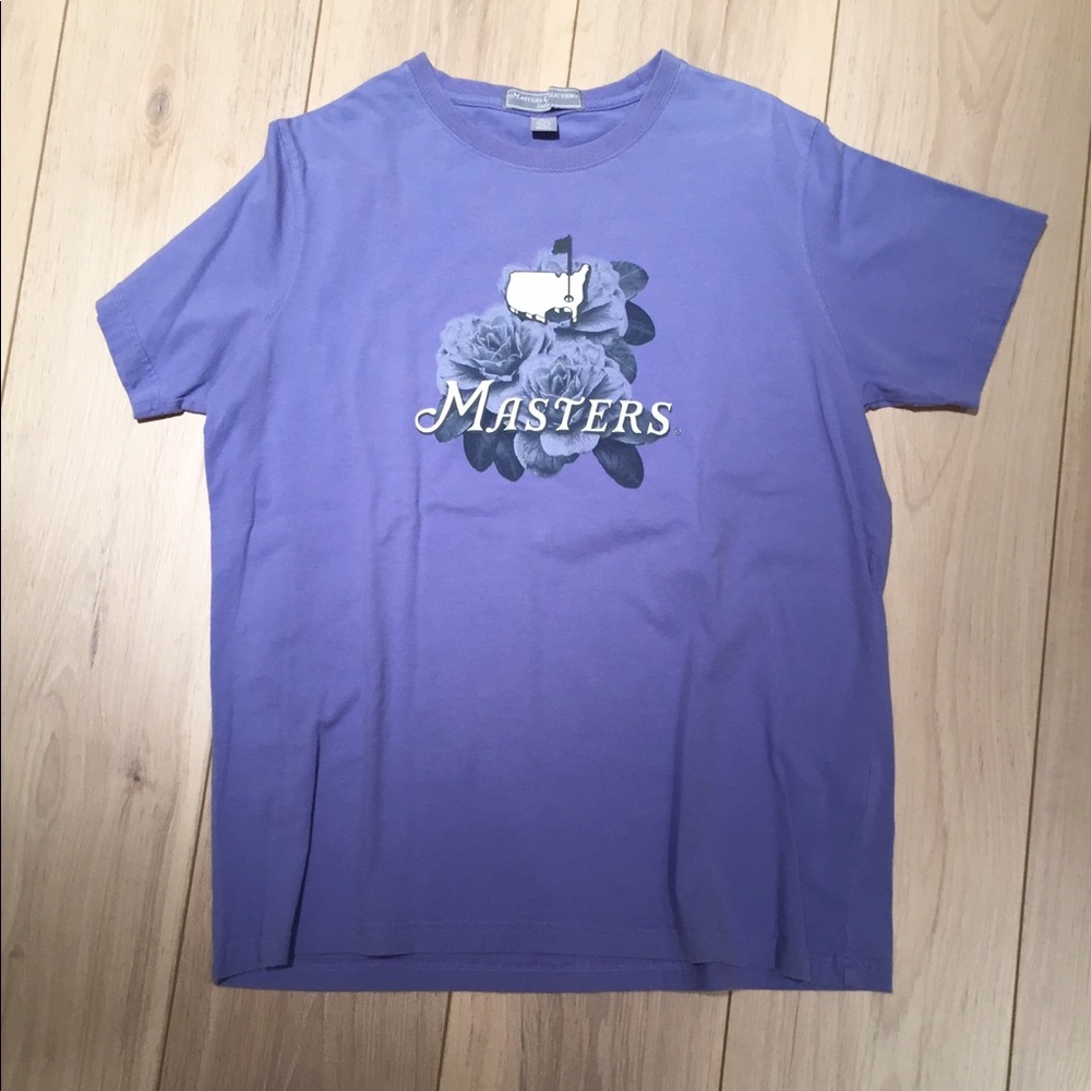 The Master’s purple ladies cotton golf t shirt